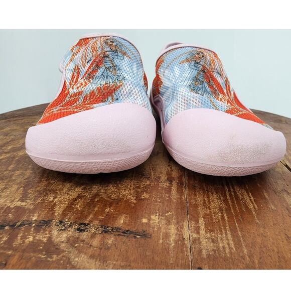 Girl's Adidas X Disney Moana Slip On Sneakers Water Pool Shoes Size 5C 5K - Picture 6 of 10